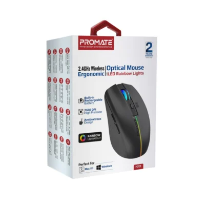 Promate Wireless LED Mouse