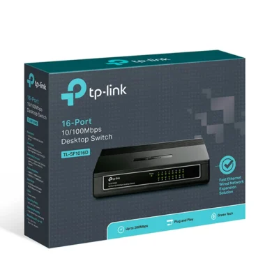 TP-Link TL-SF1016D 16-Port Desktop Switch