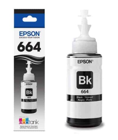 Epson T6641 EcoTank Black Ink Bottle (70ml)