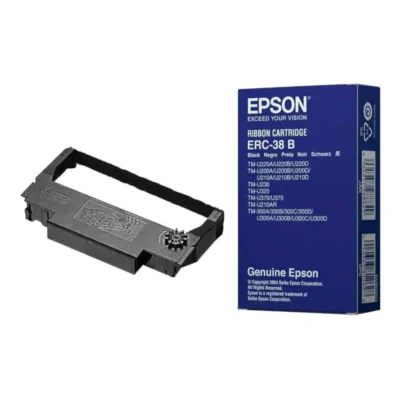 Epson ERC-38B Black Ribbon Cartridge