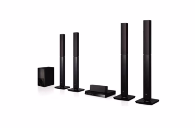 LG 1000W 5.1ch Home Theater System with Bluetooth & 4 Tallboy Speakers