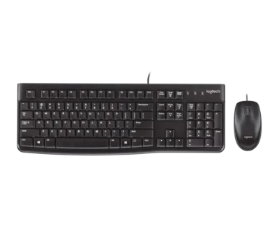 Logitech MK120 USB Wired Keyboard & Mouse Combo