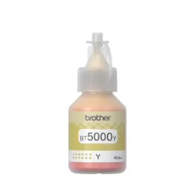 Brother BT-5000Y Yellow Ink Bottle 48.8ml