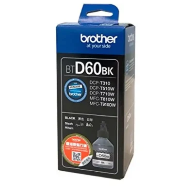 Brother BT-D60BK Black Ink Bottle 108.0ml